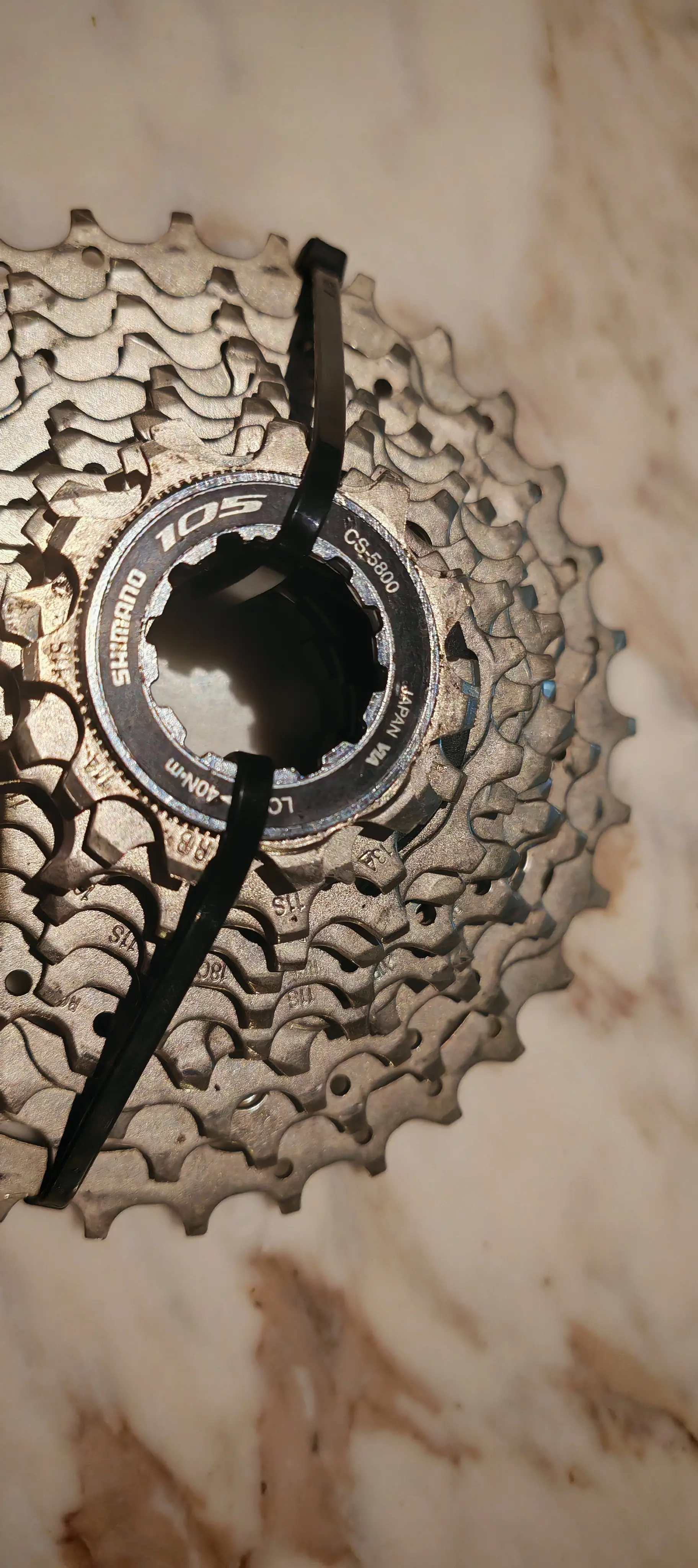 Shimano 105 CS‑5800 Cassette – 10 Speed (Used, Good Condition)