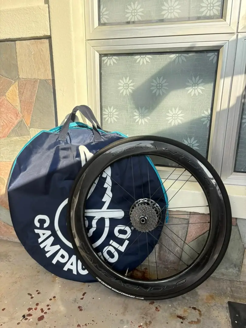 Campagnolo Bora WTO 60 *REAR Only* !! (with DA Cassette+ DA Rotor) -DISC- (60mm) Clincher (Like New !!!)