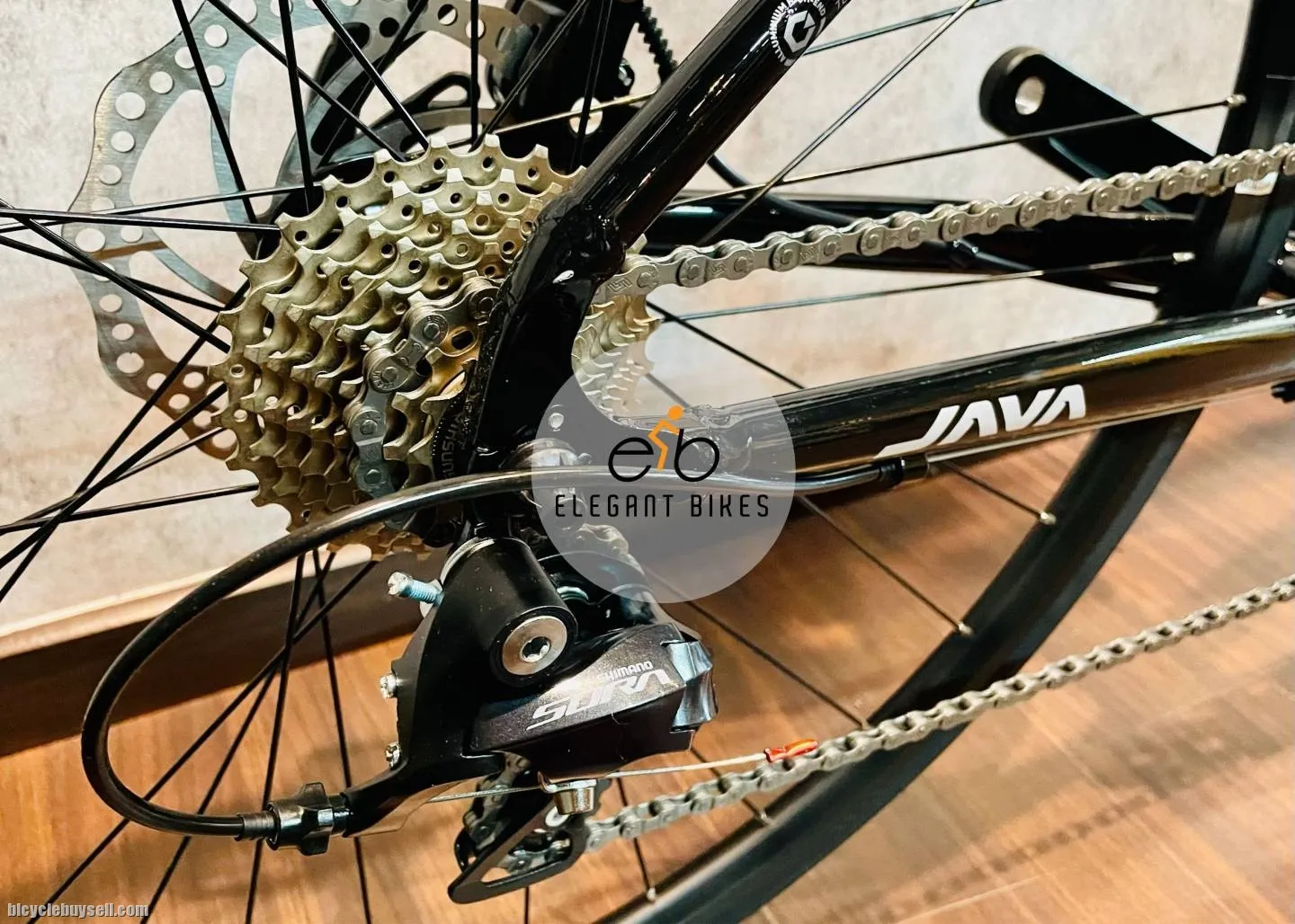 NEW JAVA VELOCE 2 DISC BRAKE SHIMANO 18 SPEED SORA ALLOY FRAME