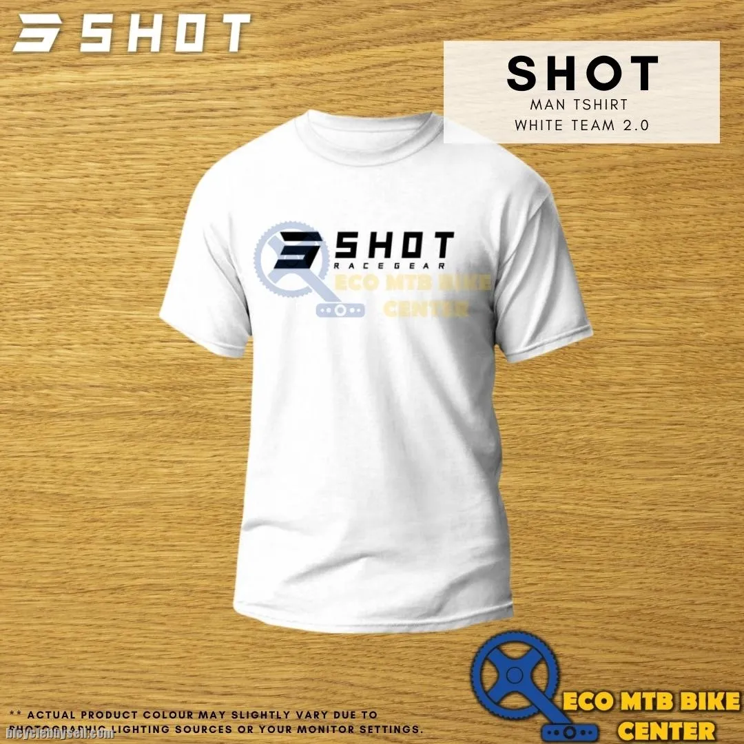 SHOT T-SHIRT MAN BLACK / WHITE TEAM