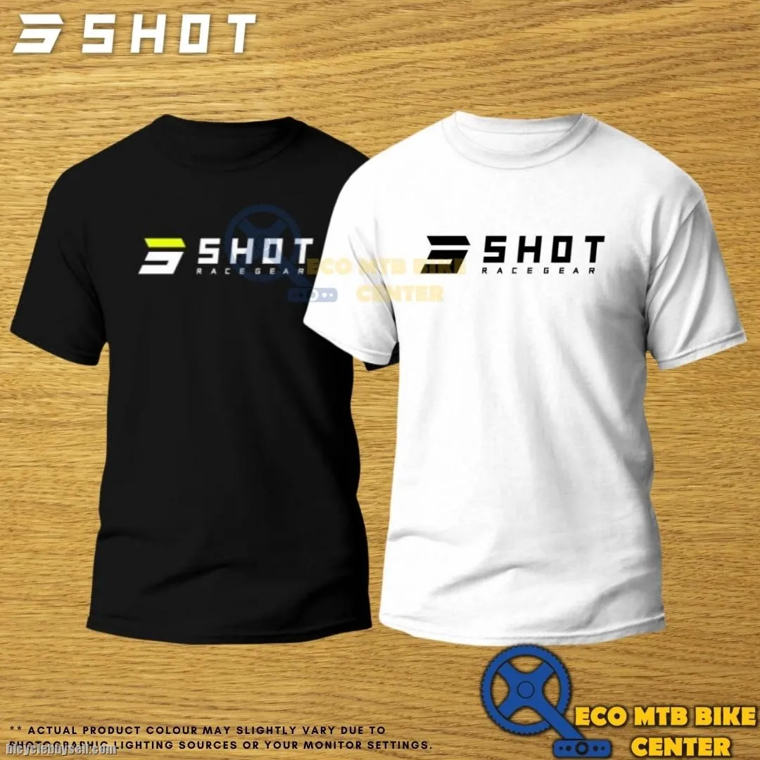 SHOT T-SHIRT MAN BLACK / WHITE TEAM