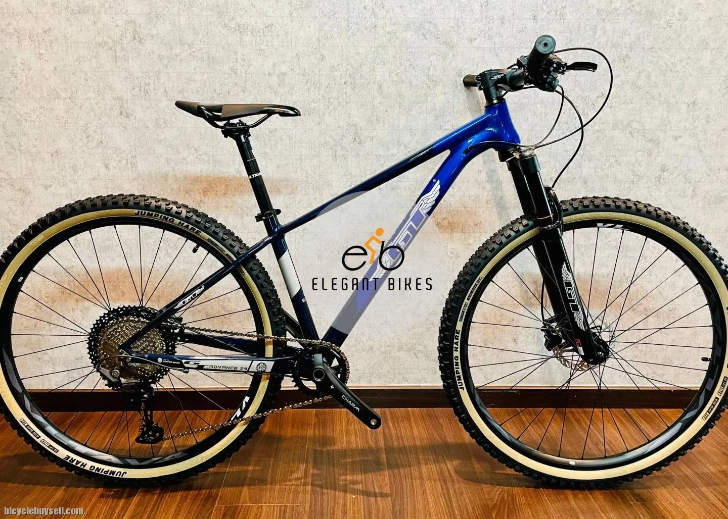 JAVA GT ADVANCE 12SP SHIMANO DEORE REMOTE LOCKUP FORK HOLLOW CRANK