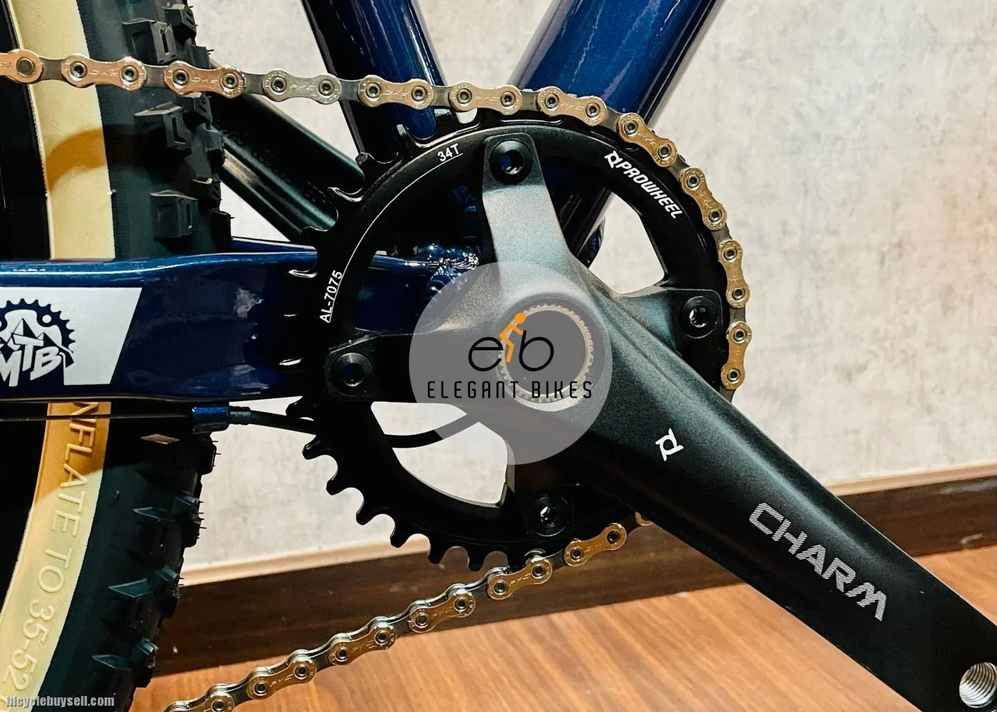 JAVA GT ADVANCE 12SP SHIMANO DEORE REMOTE LOCKUP FORK HOLLOW CRANK