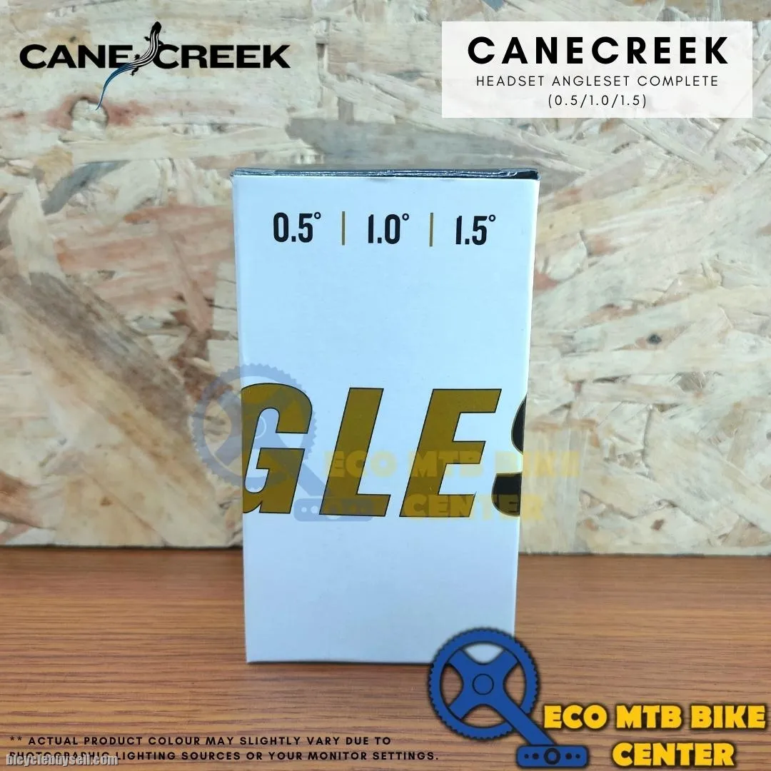 CANE CREEK HEADSET ANGLESET COMPLETE (0.5/1.0/1.5)- ZS44/28.6 | EC56/40 BLACK