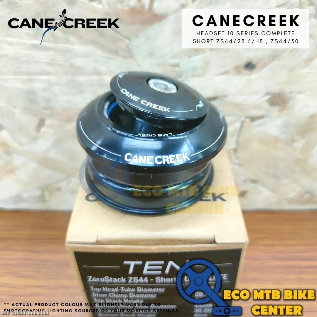 CANE CREEK HEADSET 10 SERIES COMPLETE SHORT ZS44/28.6/H8, ZS44/30/H4