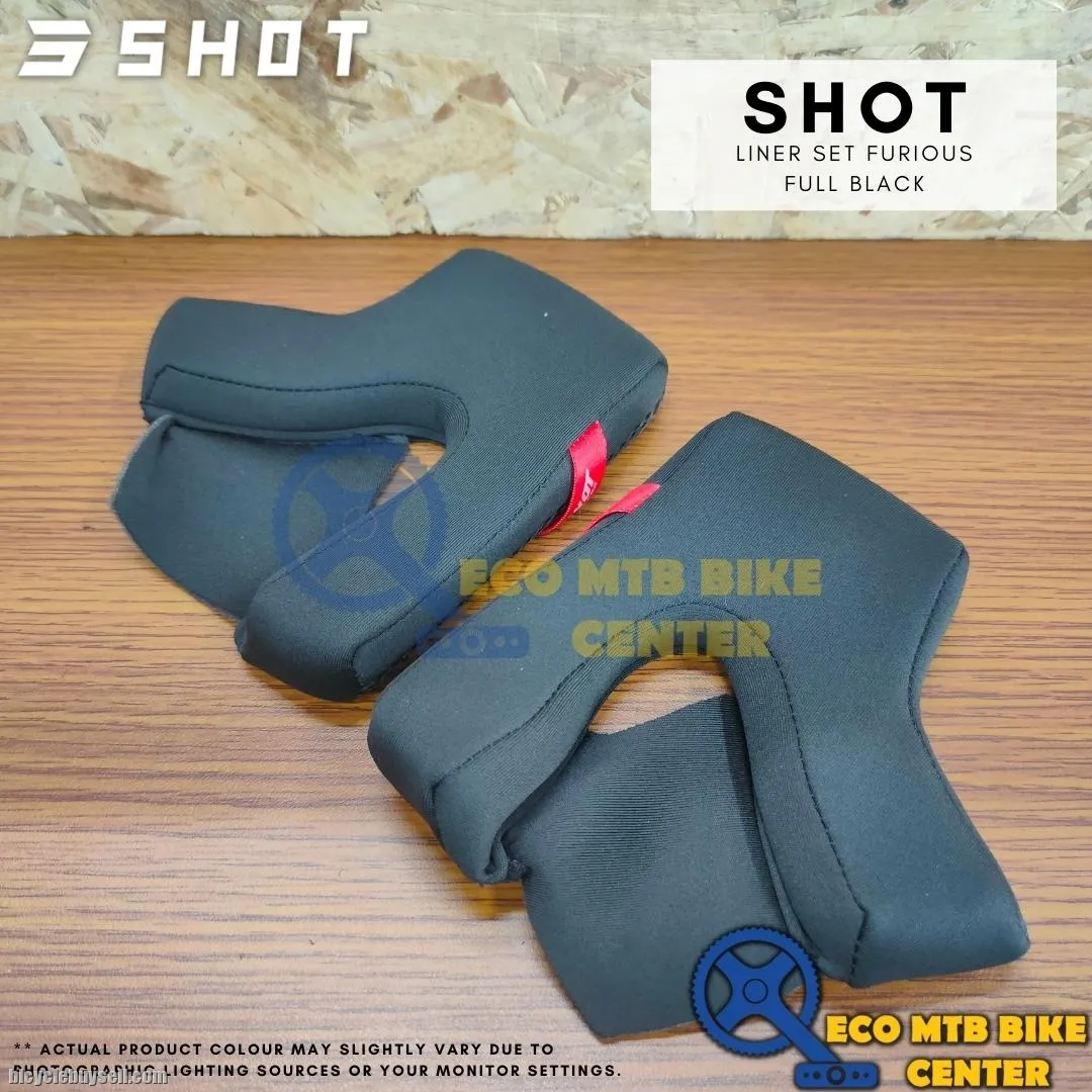 SHOT LINNER SET FURIOUS FULL BLACK SM