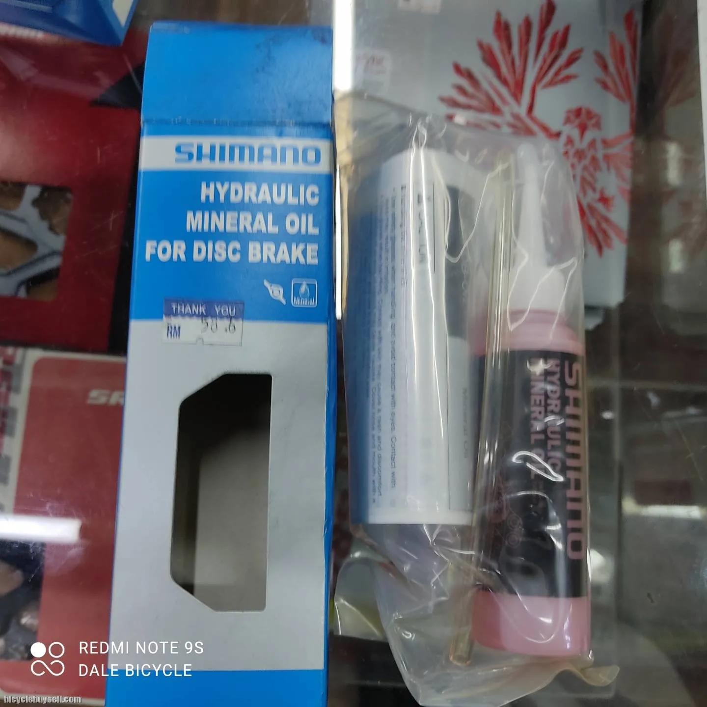 SHIMANO HYDRAULIC MINERAL OIL FOR DISC BRAKE