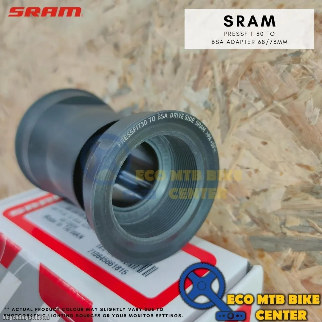 SRAM BB PRESSFIT 30 TO BSA ADAPTER 68/73MM