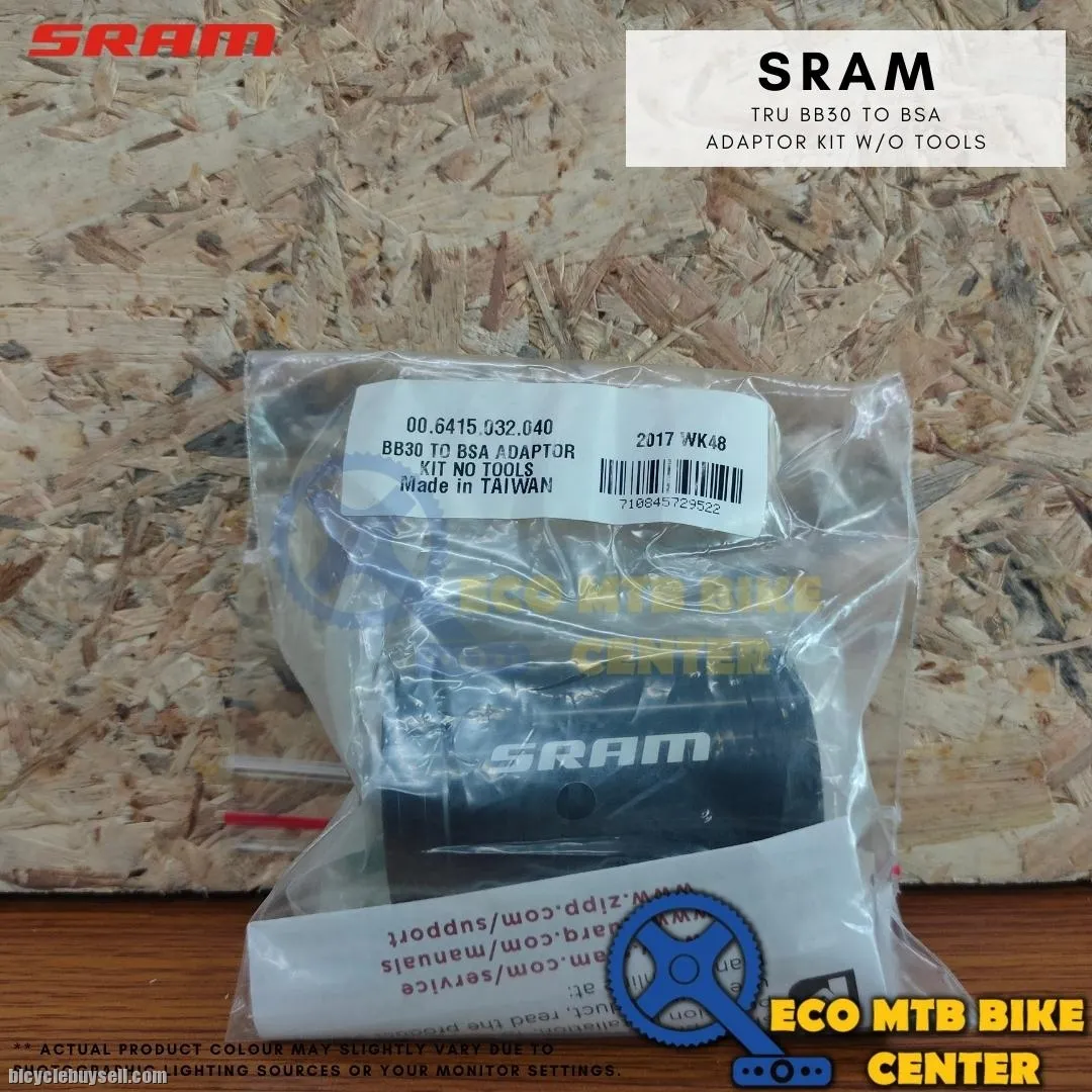 SRAM BB30 TO BSA ADAPTOR KIT W/O TOOLS