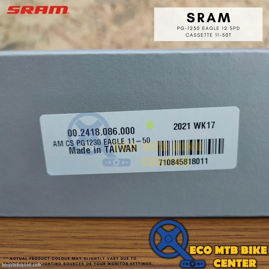 SRAM PG-1230 EAGLE 12 SPEED CASSETTE 11-50T