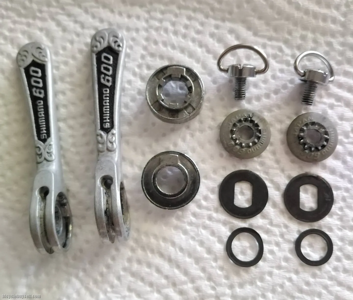 Shimano 600 Arabesque Downtube Shifter Braze On Vintage