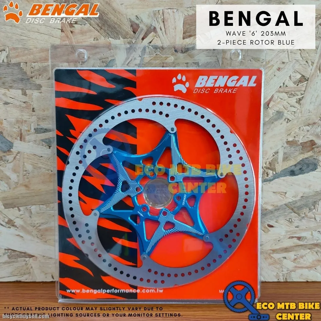 BENGAL DISC BRAKE WAVE '6' 2-PIECE PART ROTOR