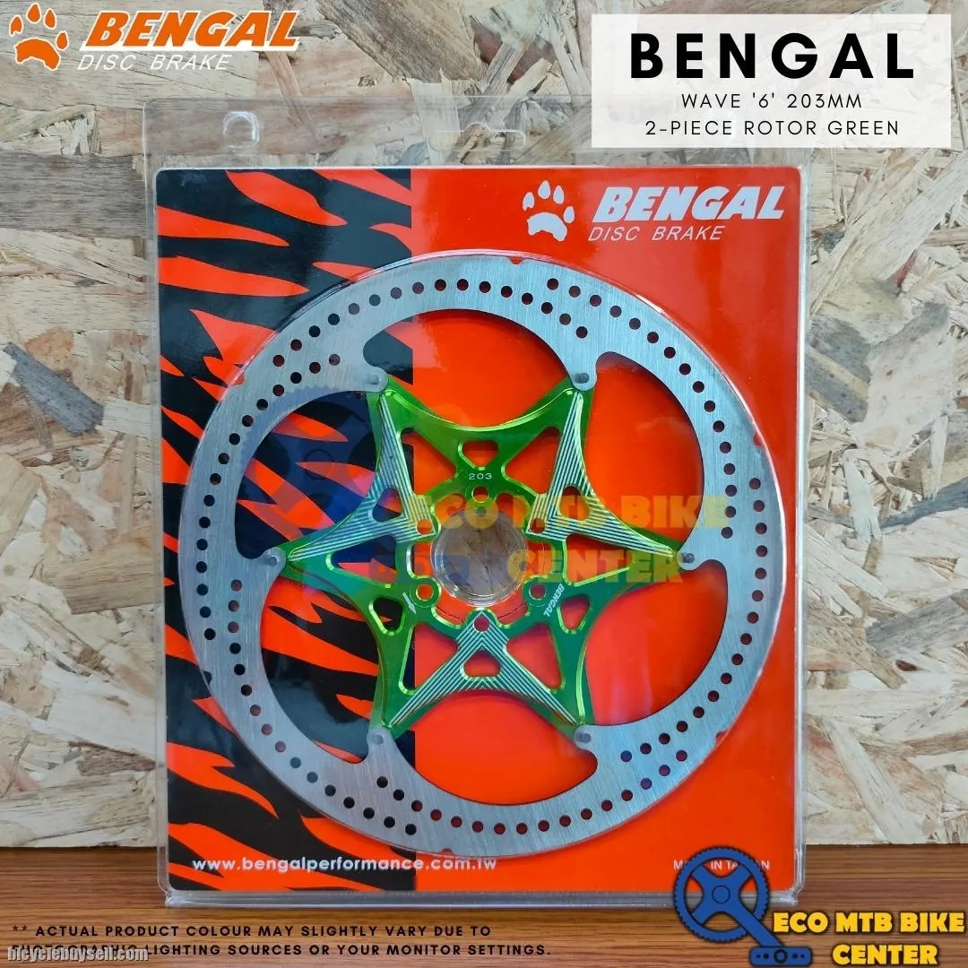 BENGAL DISC BRAKE WAVE '6' 2-PIECE PART ROTOR