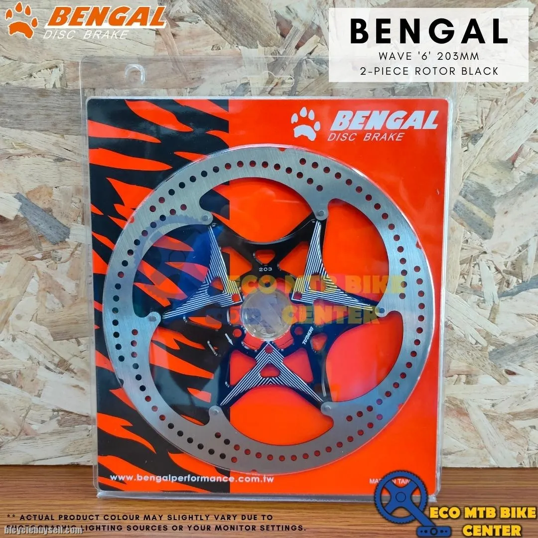 BENGAL DISC BRAKE WAVE '6' 2-PIECE PART ROTOR