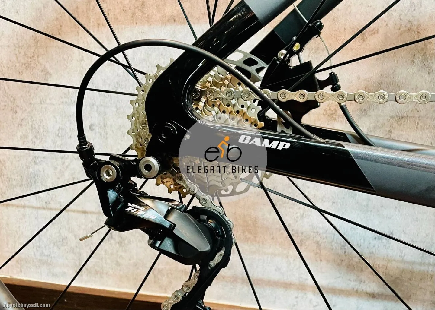 CAMP ACE CARBON AERO 105 FULL CARBON AERO FRAME