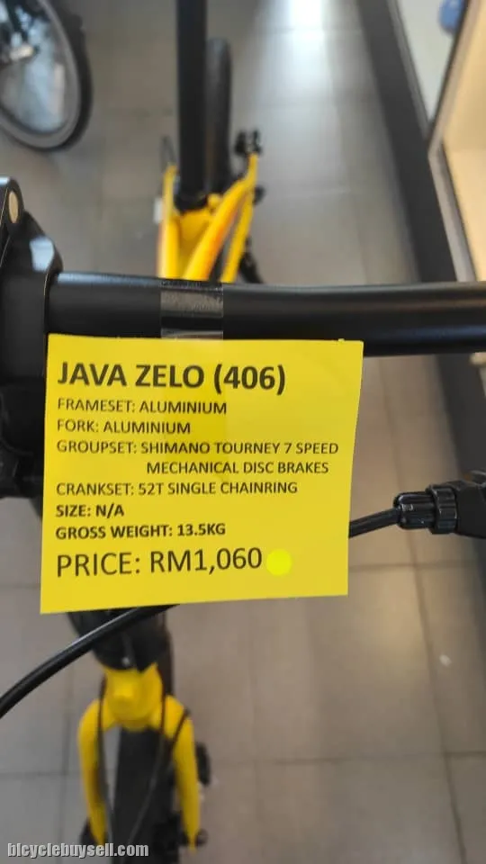 JAVA ZELO 20" FOLDING BIKE