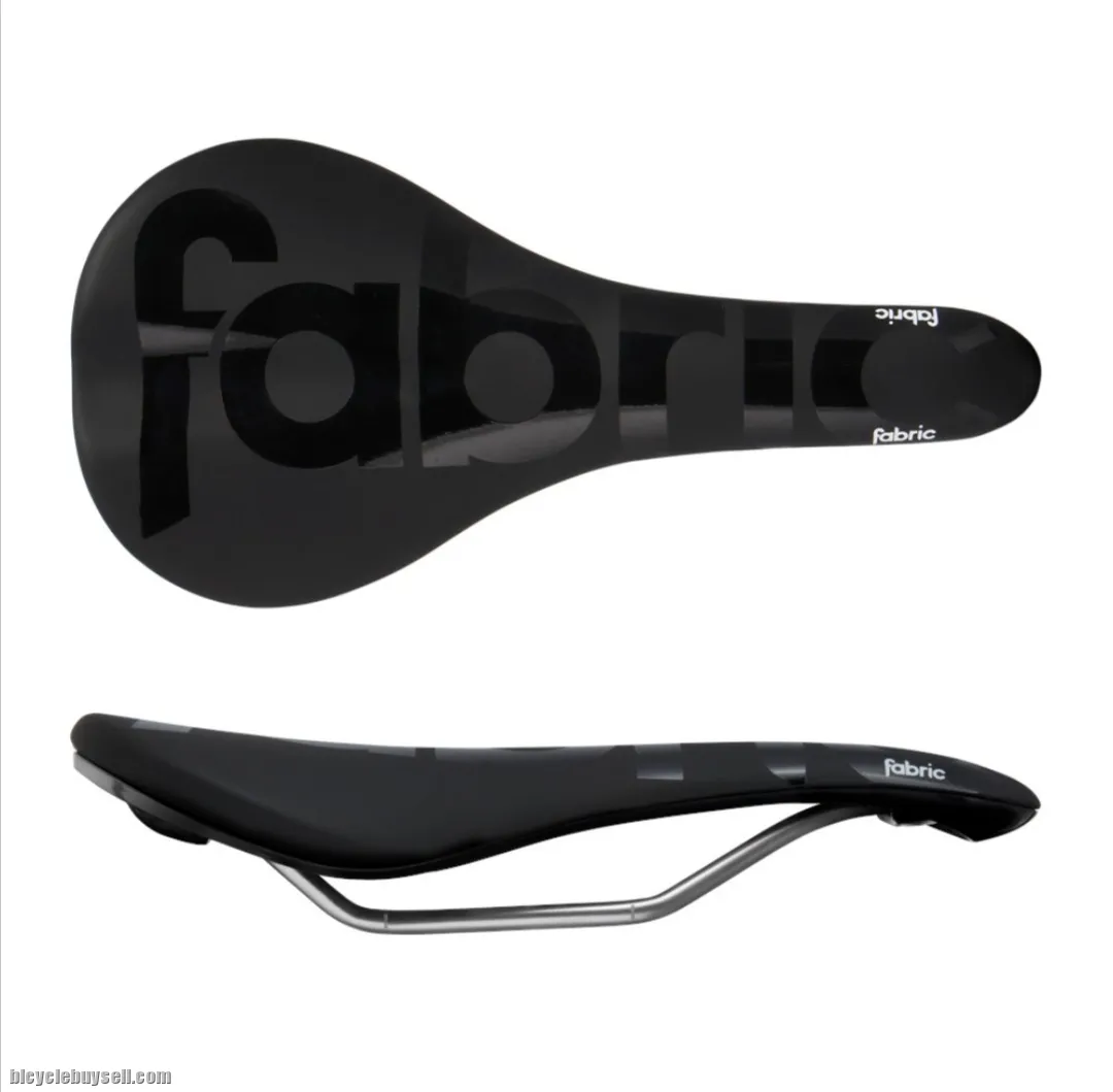 Fabric Scoop Shallow Team Edition Black Chromoly Rail 142mm Saddle