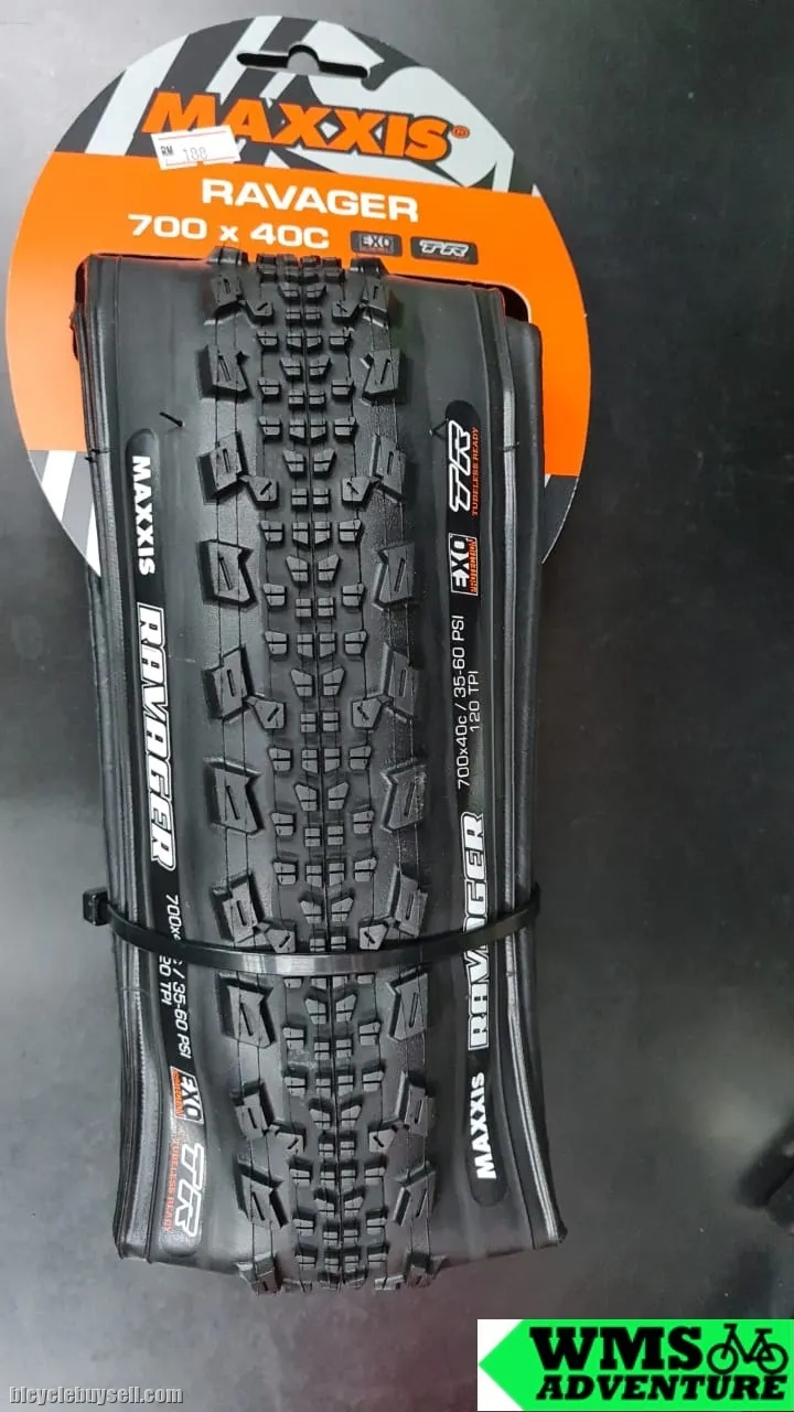 700 x 40c Maxxis Ravager (EXO/TR) Gravel Touring Tire