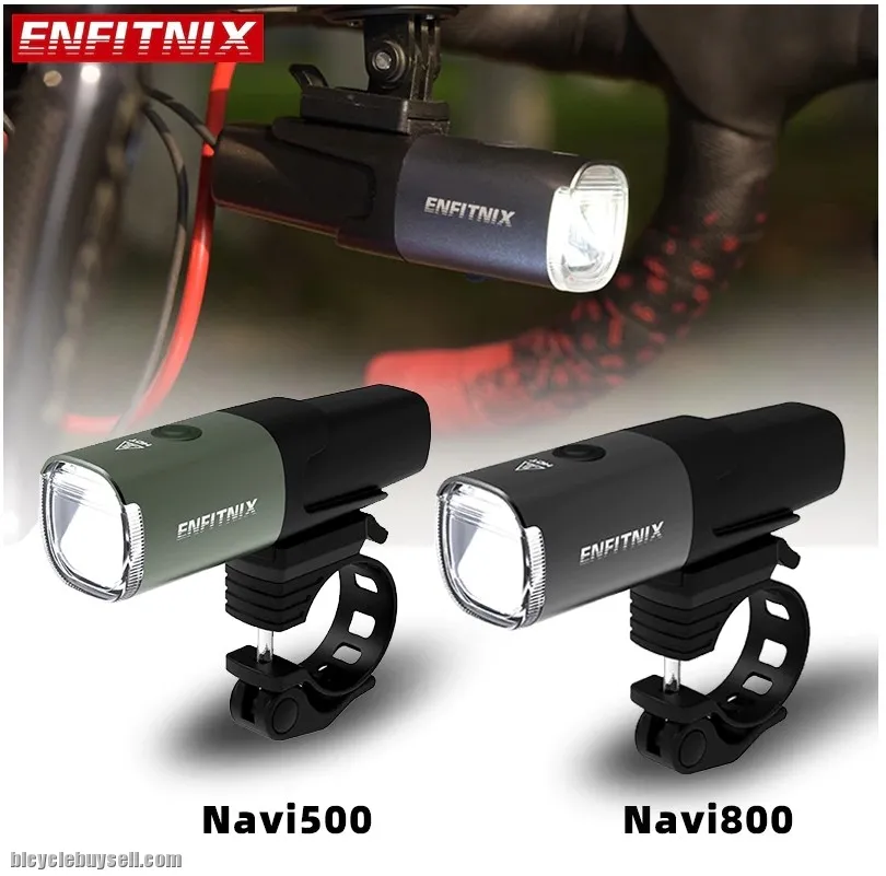 Enfitnix Navi 500 Light Smart Headlights USB Rechargeable Road MTB Bike