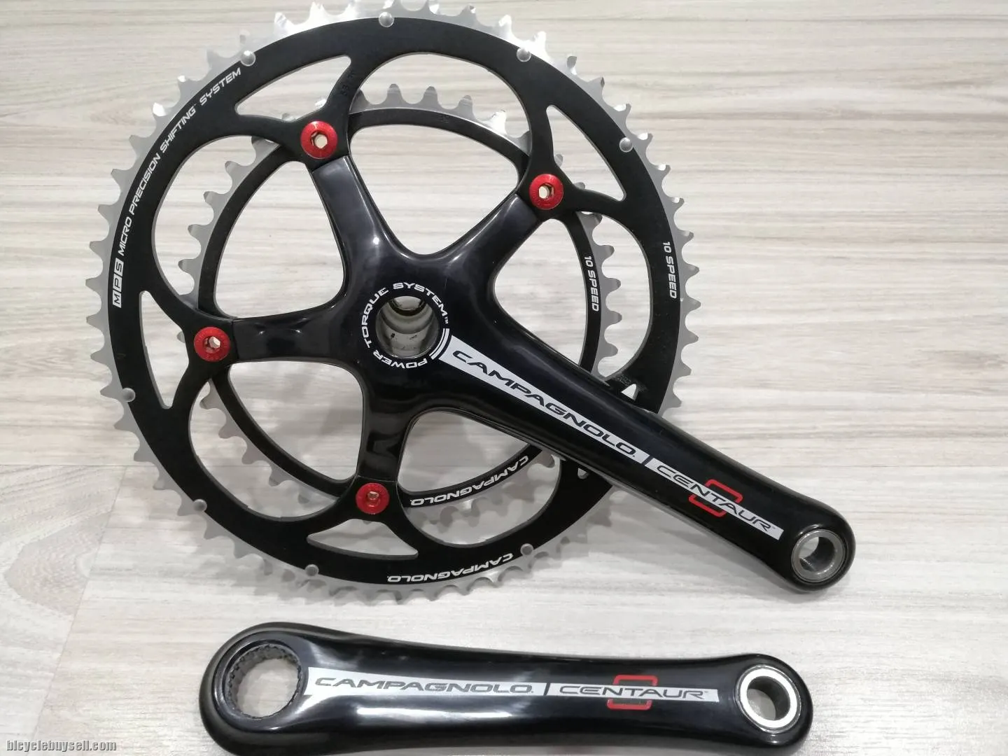 Campagnolo Centaur PT 53/39T 172.5mm 10 Speed Crankset