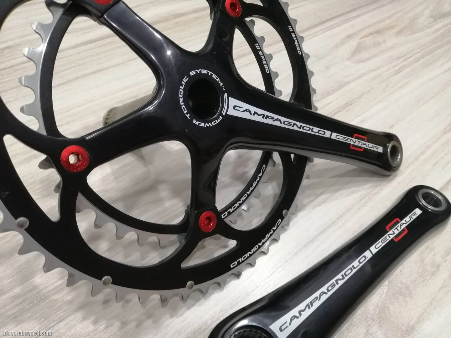 Campagnolo Centaur PT 53/39T 172.5mm 10 Speed Crankset