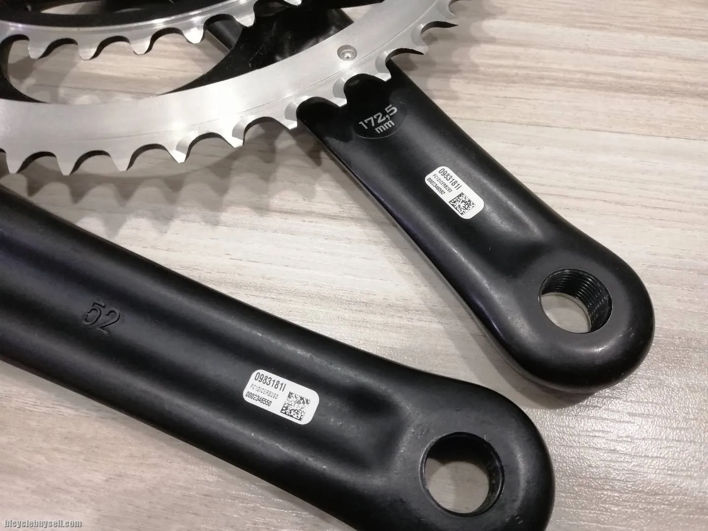 Campagnolo Centaur PT 53/39T 172.5mm 10 Speed Crankset