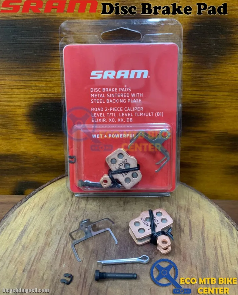SRAM Elixir Disc Brake Pads Metal Sintered Pad Steel Backing Plate