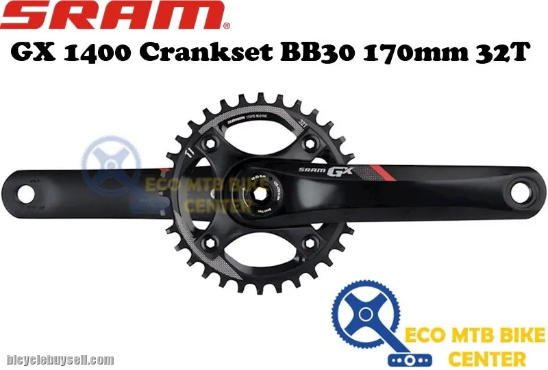 SRAM GX 1400 Crankset BB30 170mm 32T (Special Promo)