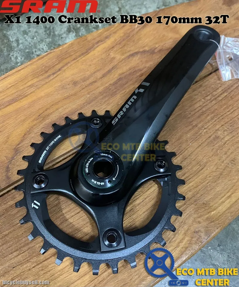 SRAM X1 1400 Crankset BB30 170mm 11 Speed 32T (Special Promo)