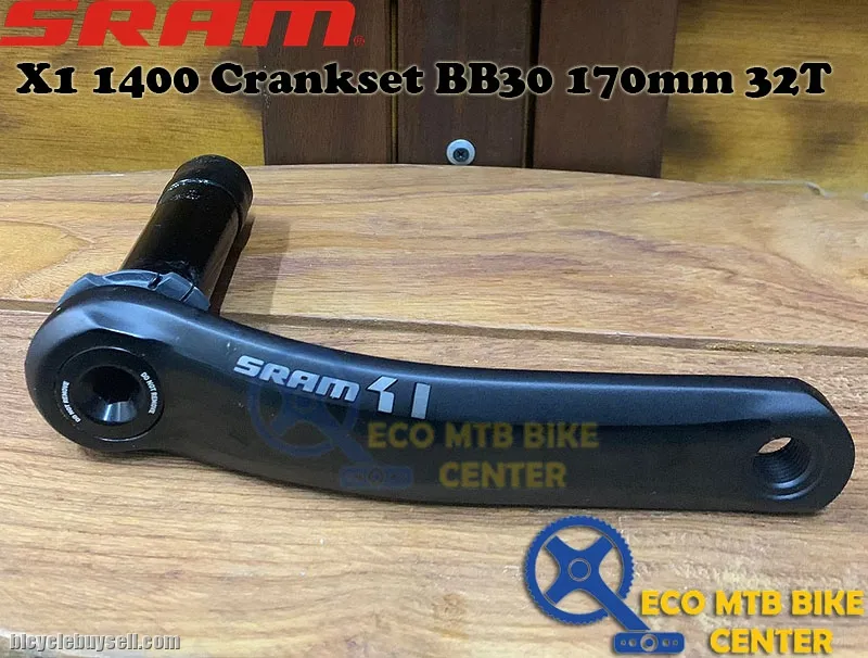 SRAM X1 1400 Crankset BB30 170mm 11 Speed 32T (Special Promo)