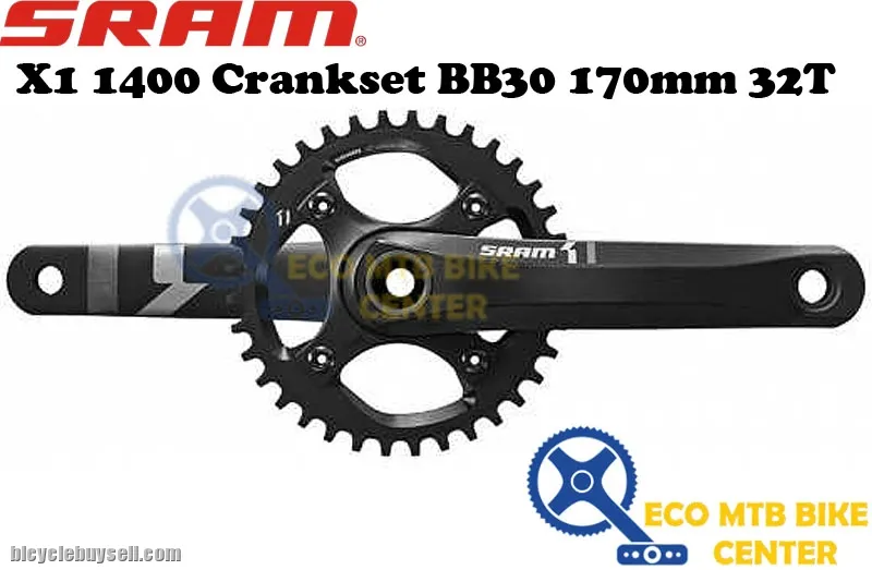 SRAM X1 1400 Crankset BB30 170mm 11 Speed 32T (Special Promo)