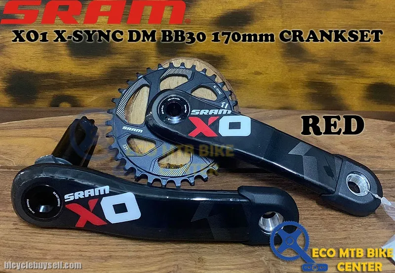 SRAM XO1 X-SYNC DM BB30 170mm 11 speed Crankset Red (Special Promo)
