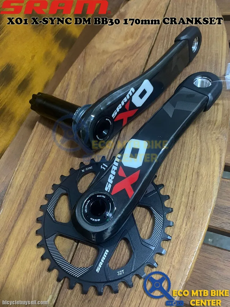 SRAM XO1 X-SYNC DM BB30 170mm 11 speed Crankset Red (Special Promo)