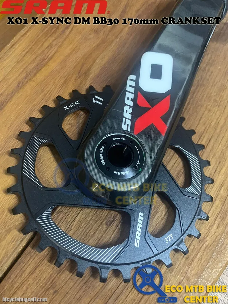 SRAM XO1 X-SYNC DM BB30 170mm 11 speed Crankset Red (Special Promo)