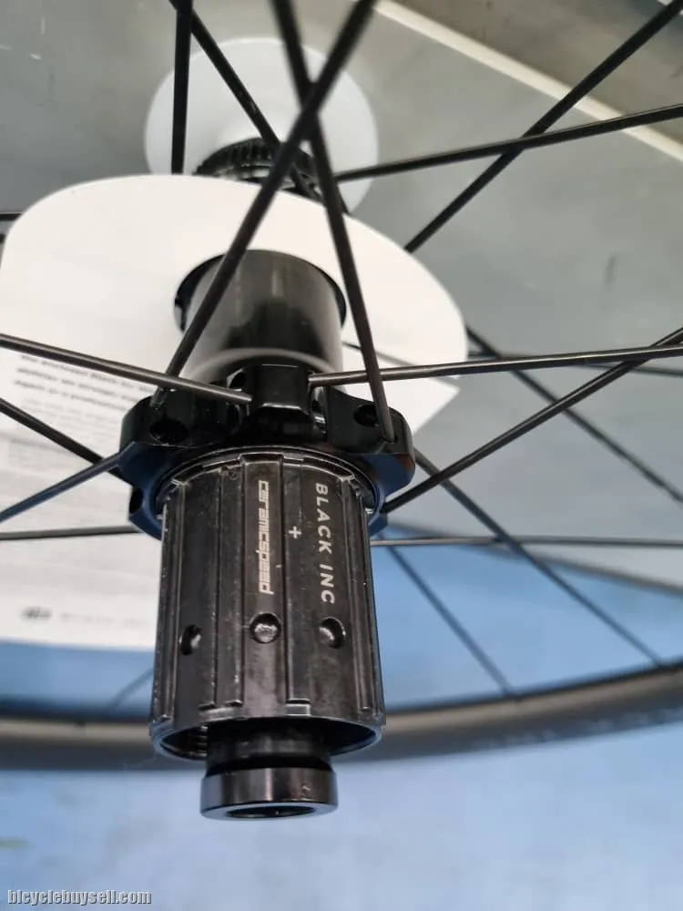 Black Inc SIXTY DB (Ceramic Speed) Clincher 60mm - (Brand New !!)