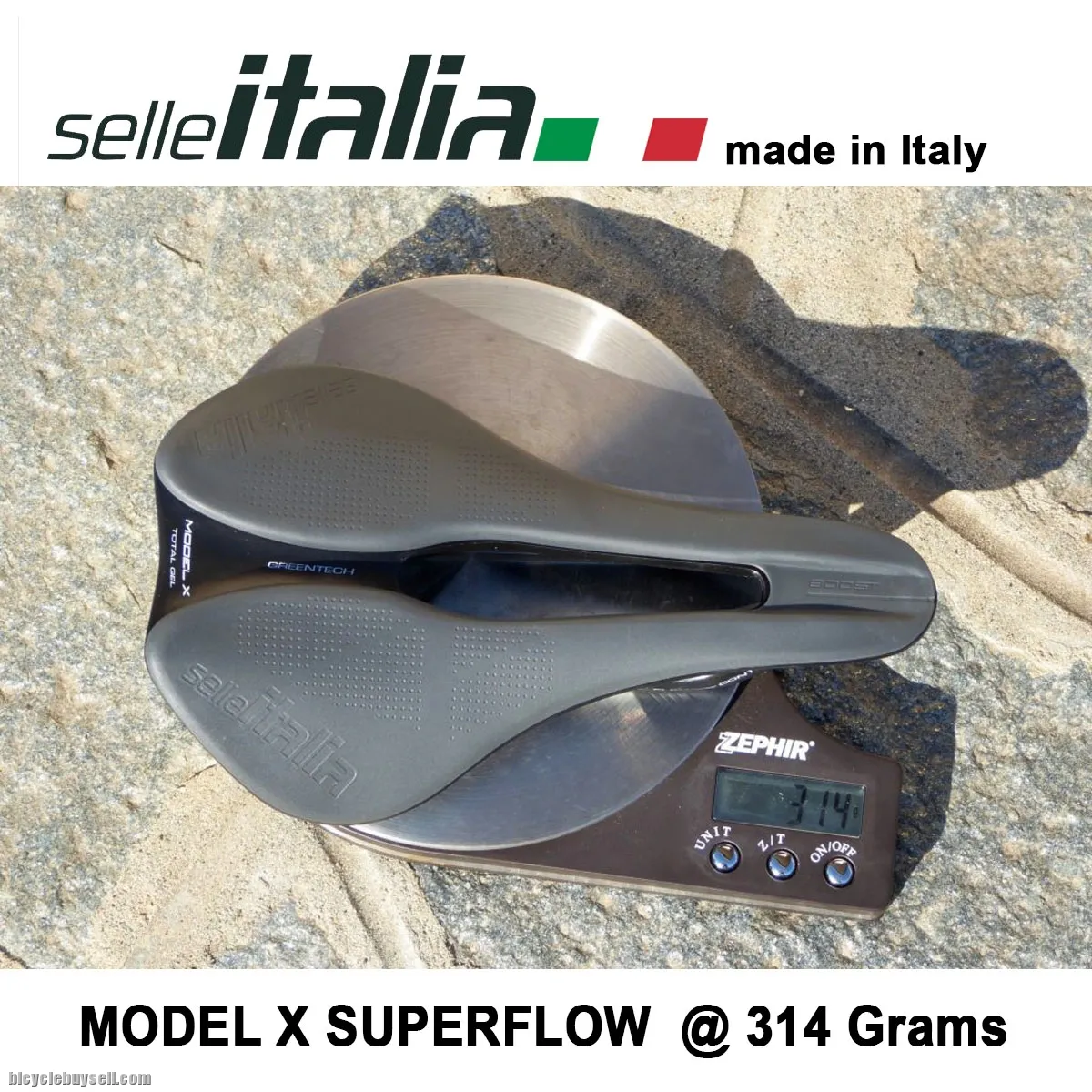 Selle Italia Model X Superflow Power Saddle Road Racing Roadbike  FeC Alloy Rail - L3 Geometry
