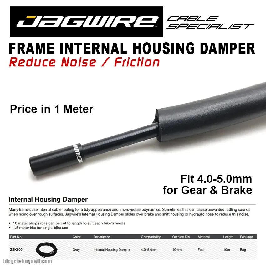 Jagwire Internal Housing Damper for Road MTB Inner Carbon Frame Cable Routing Gear Brake Cusion
