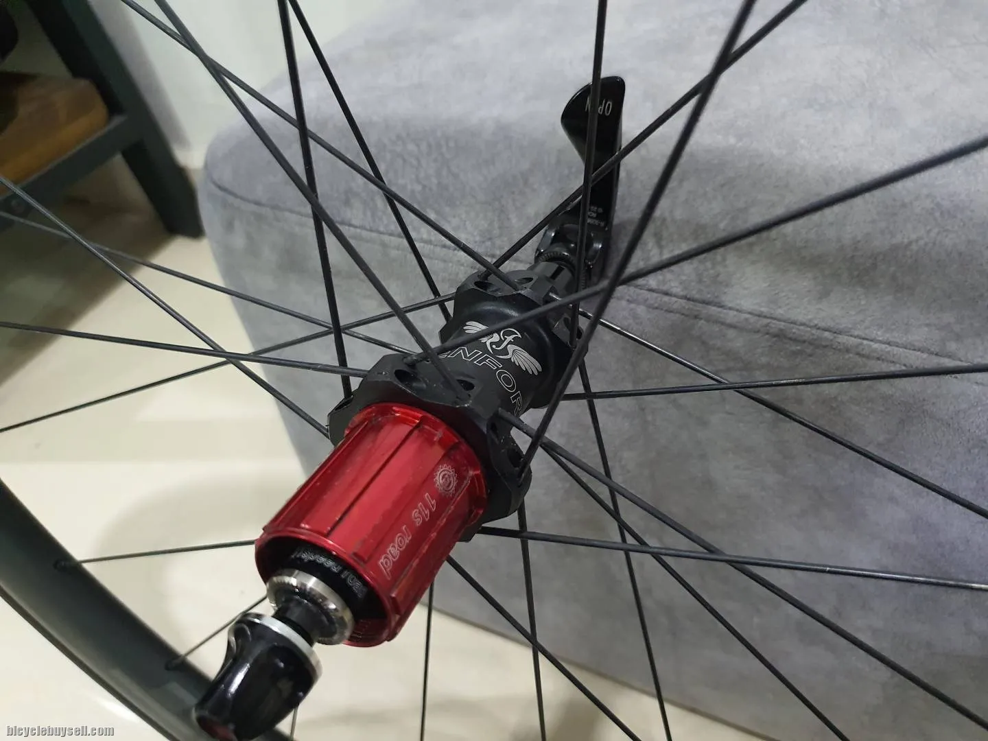 (SOLD) CEMA Ceramic Carbon Wheelset (VENFORT 40MM RB) Tubular
