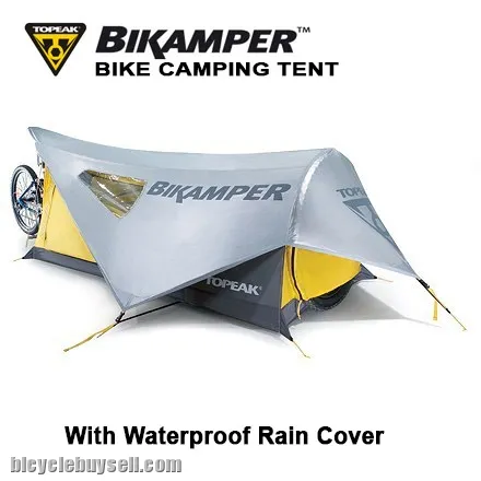 TOPEAK BIKAMPER Touring Bike Camping Tent MTB Roadbike Cycling Khemah Single Travel Waterproof