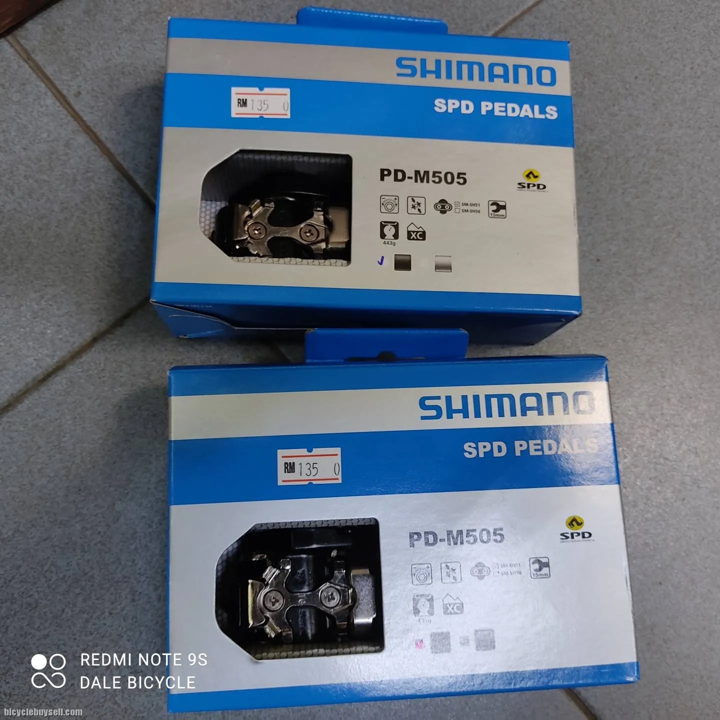 SHIMANO PD M505 CLIPLESS PEDAL