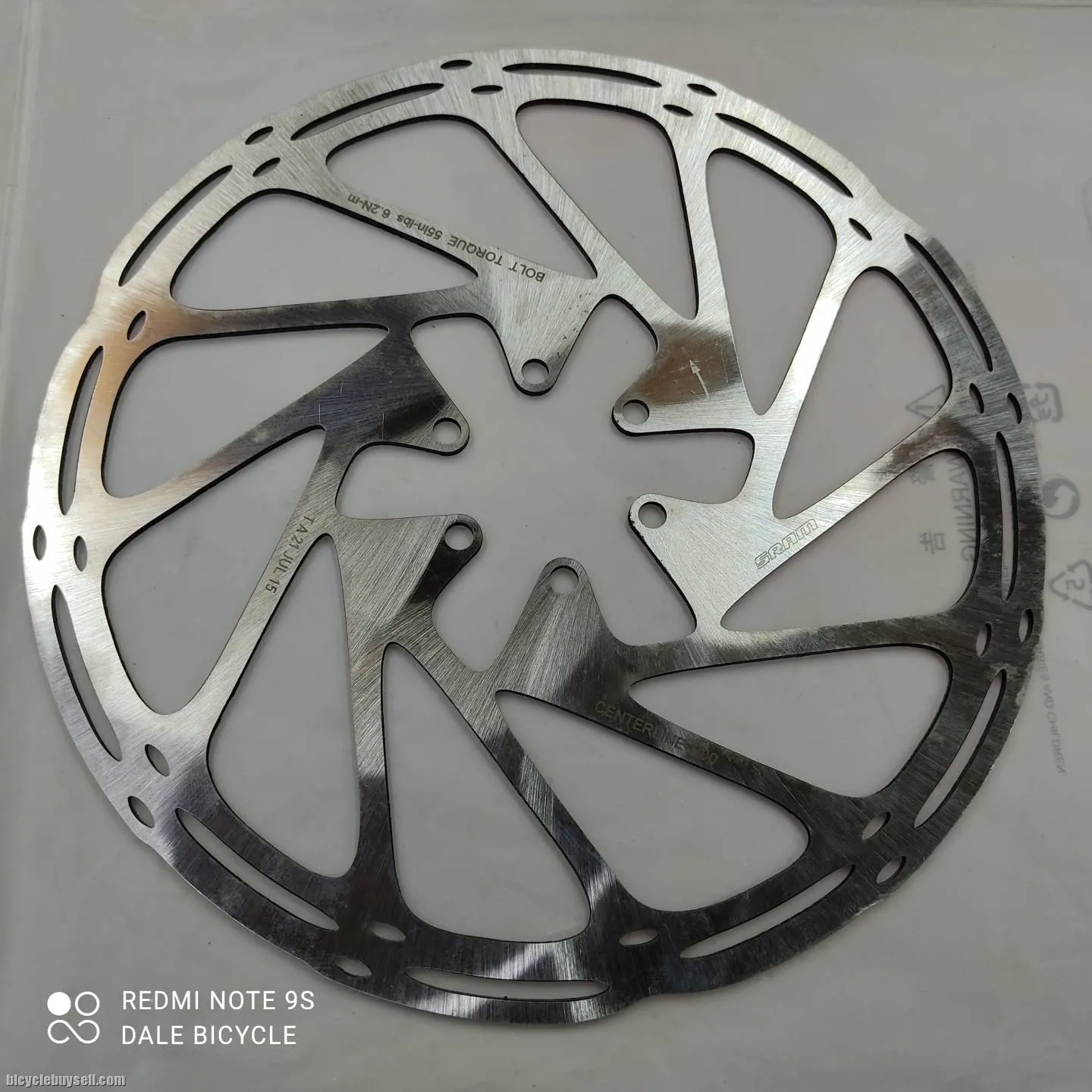 SRAM ROTOR 180MM 200MM