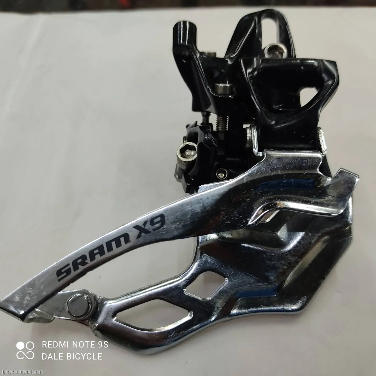SRAM X9 2X10S FD DOWN PULL TOP PULL