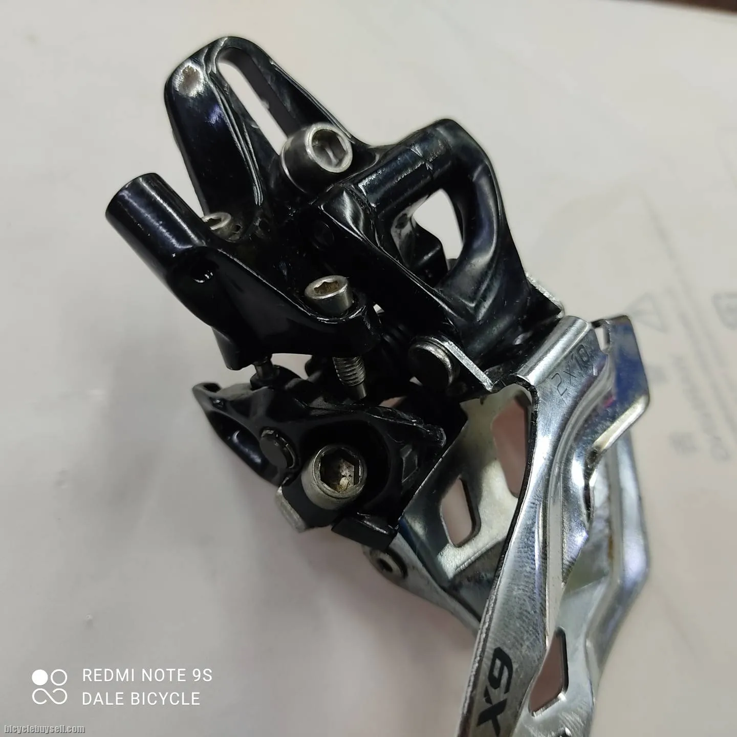 SRAM X9 2X10S FD DOWN PULL TOP PULL