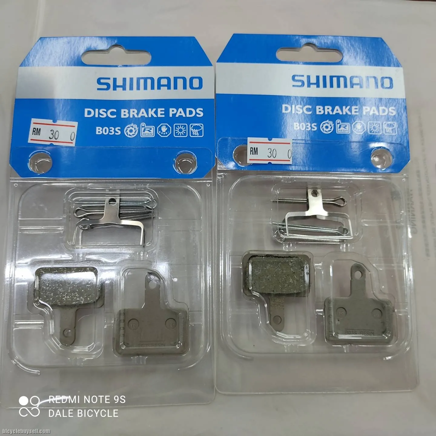 SHIMANO DISC BRAKE PADS B03S