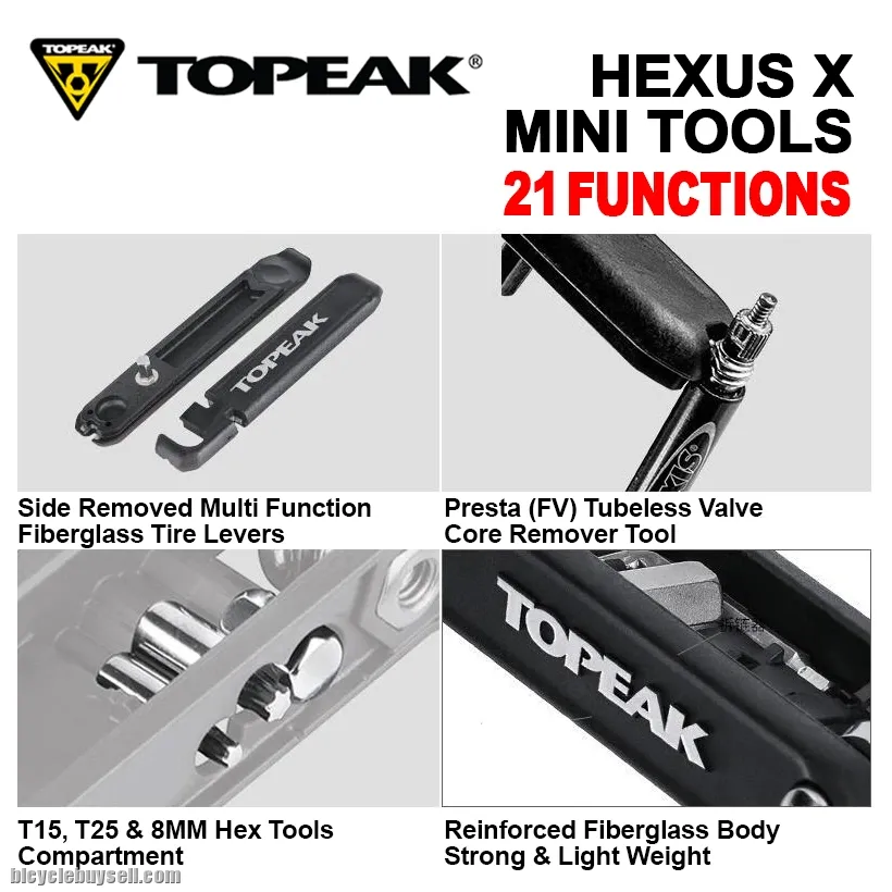 Topeak Hexus X 21 Function Multi Mini Tools