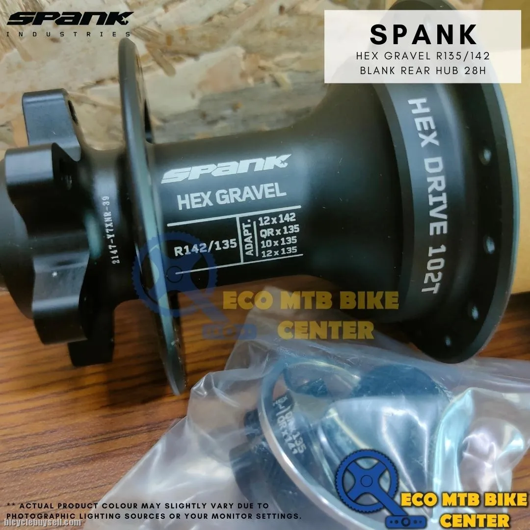 SPANK Hex Gravel Front + Rear Set Hubs