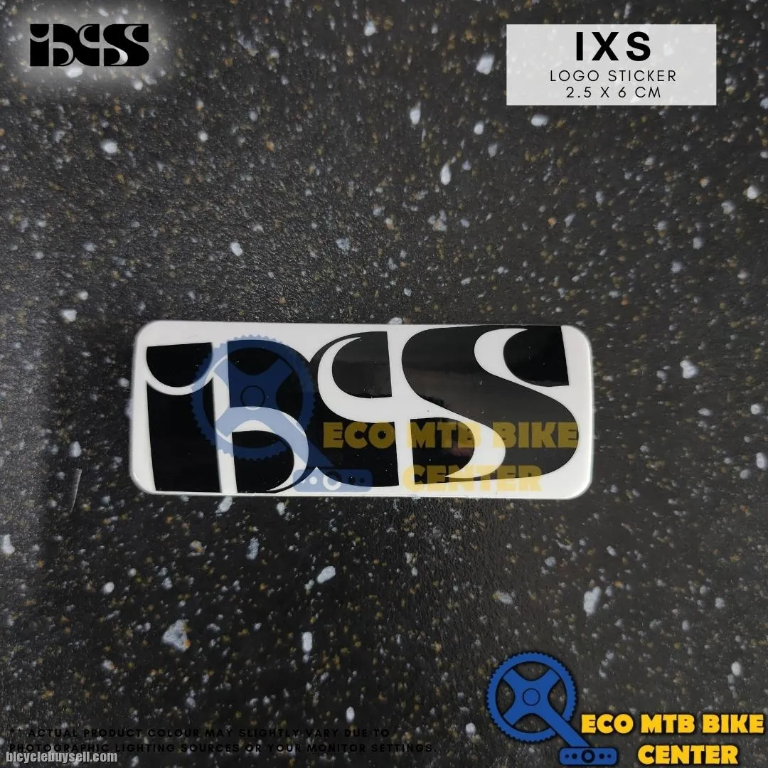 IXS LOGO STICKER PATTERN