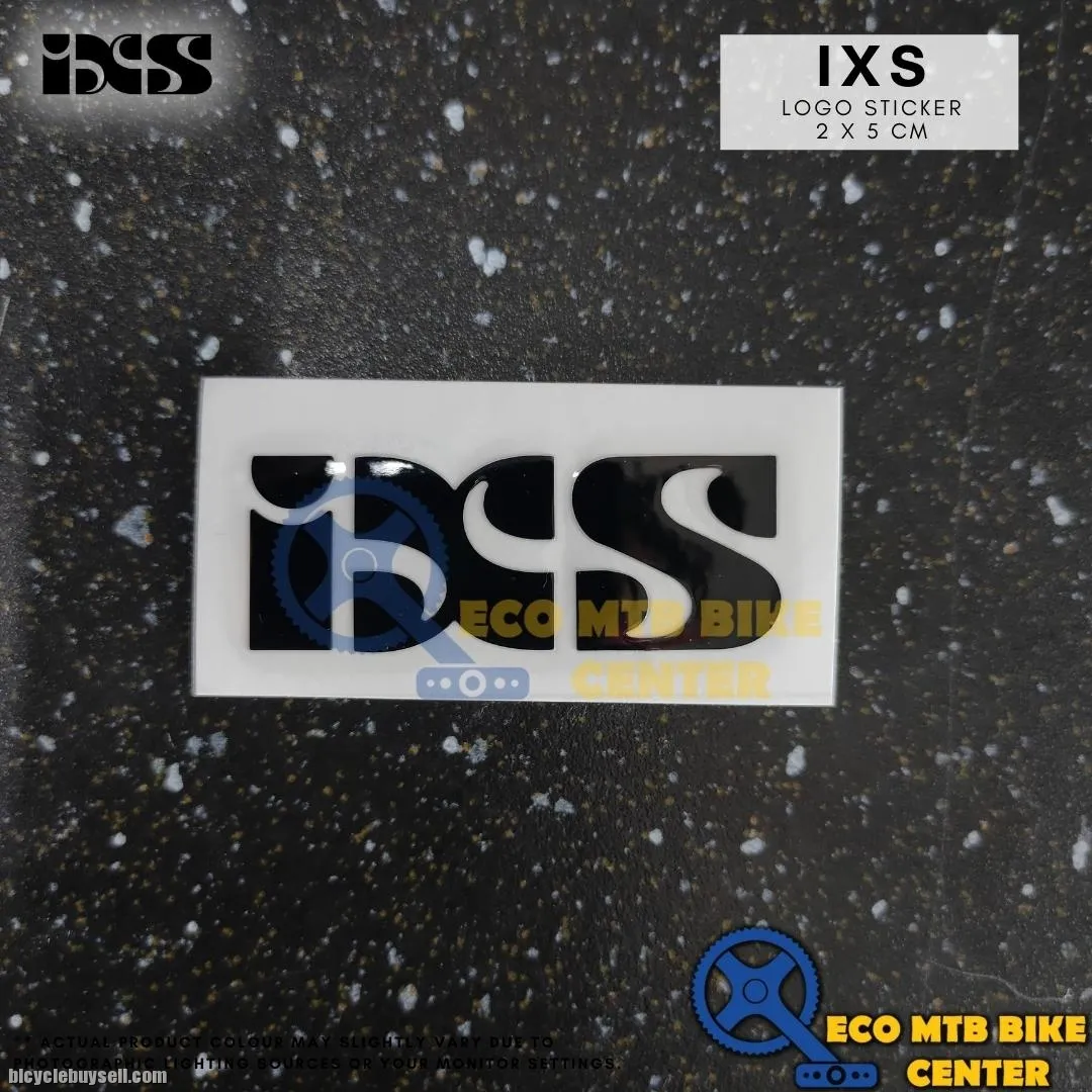 IXS LOGO STICKER PATTERN