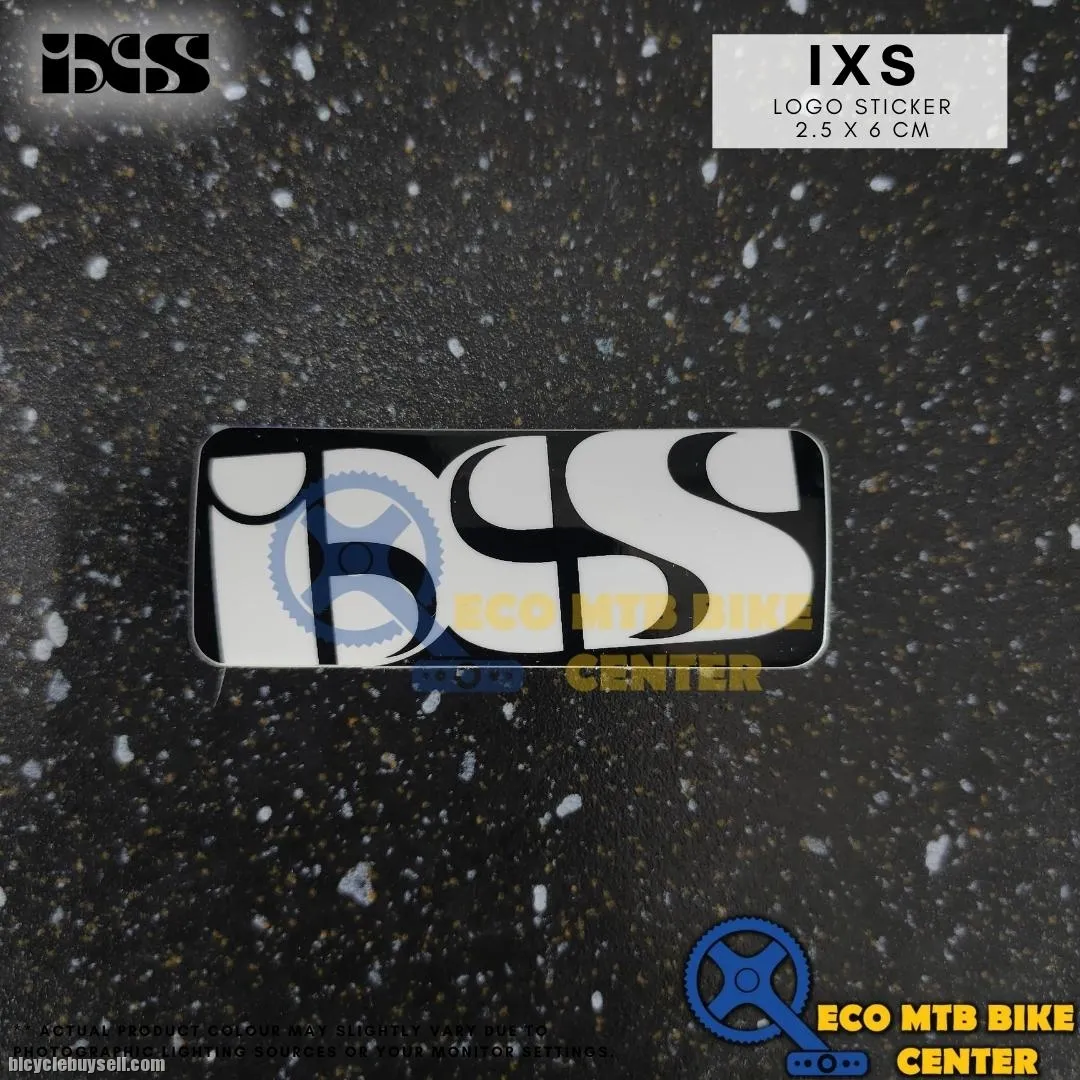 IXS LOGO STICKER PATTERN
