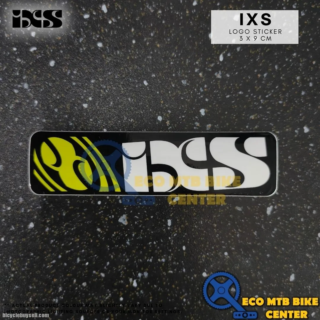 IXS LOGO STICKER PATTERN